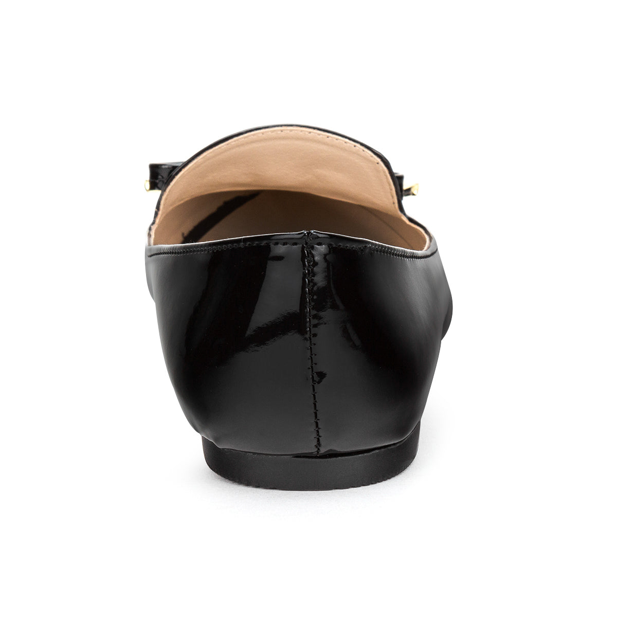 Zapato Flat Balerina Para Mujer Charol Moño Penny Lane 03494