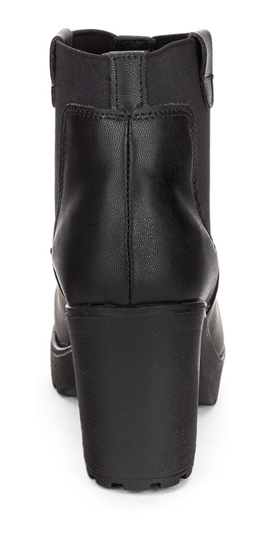 Bota Botin Moda Casual Ante Para Mujer Dkhhappy 00966