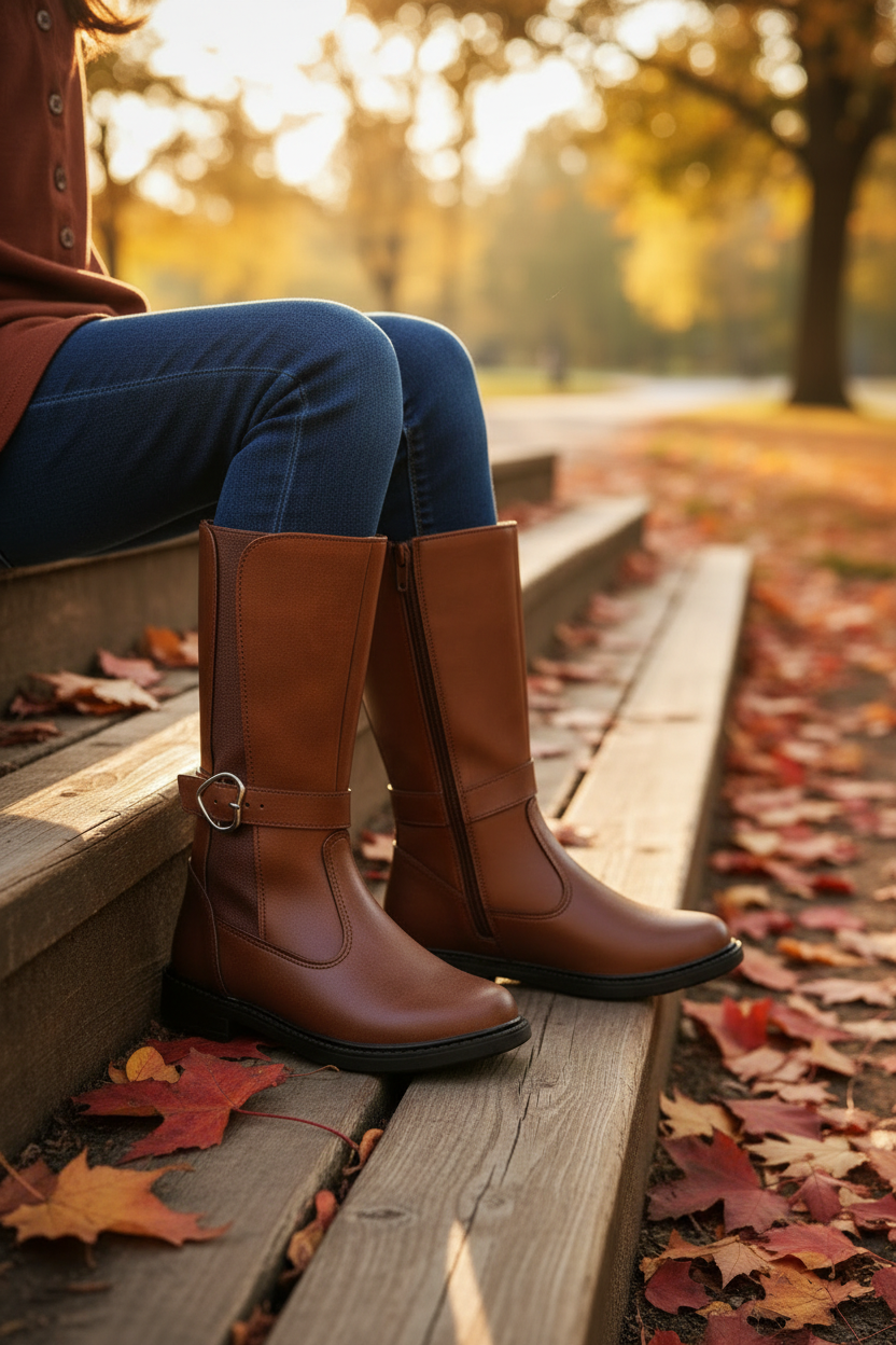 Bota Happy Shoes Para Niña Casual Invierno 08360 Happy Shoes Botas Happy Shoes Calzado con Estilo en México