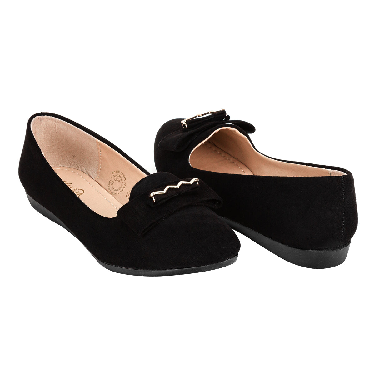 Zapato Flat Balerina Formal Dama Stampa 02726