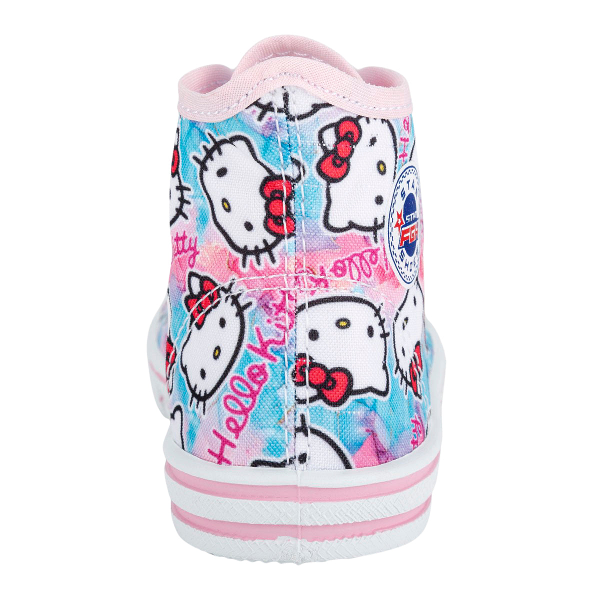 Tenis Bota Casual Hello Kitty Niña Fghstars 06724
