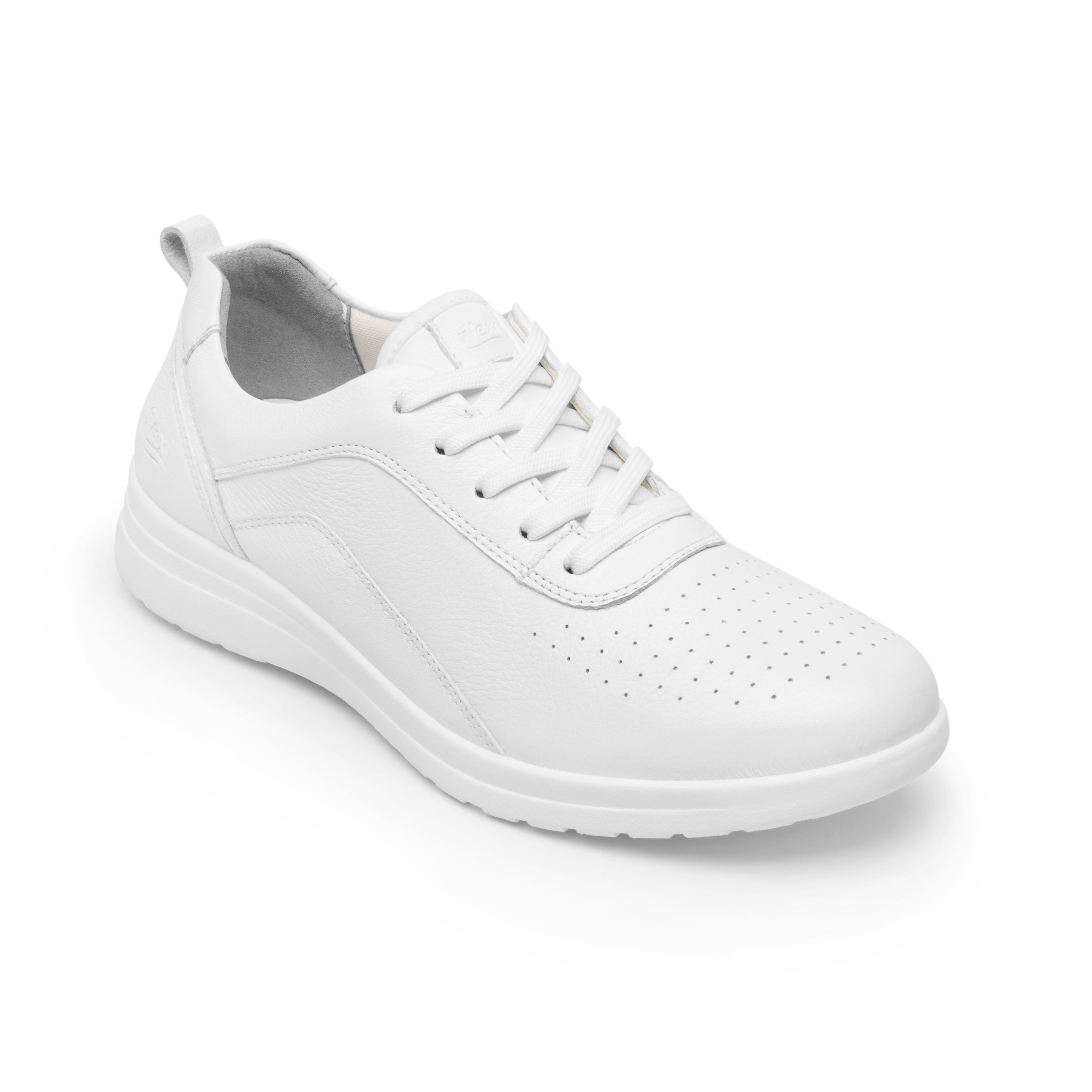 Zapato Flexi Blanco Para Mujer Casual Piso 05083 - Tres Reyes Zapaterías - México