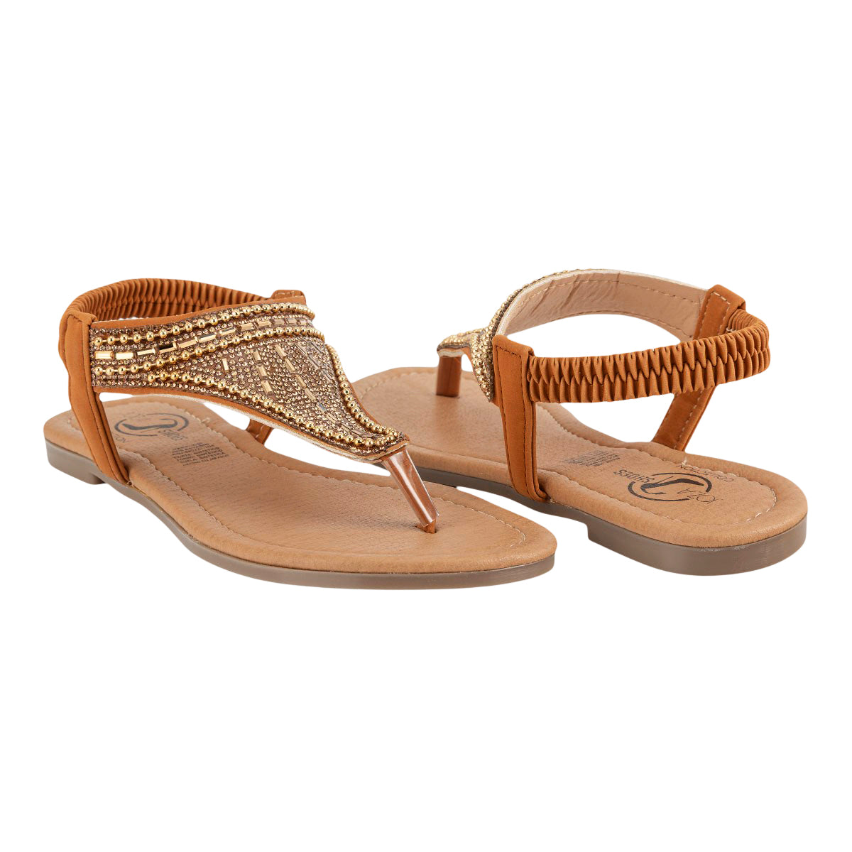 Sandalia Piso con Pedrería Dama Joza 06506