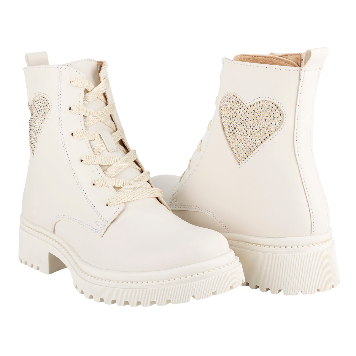 Botín Casual Corazón Junior Niña Yuyin 07492