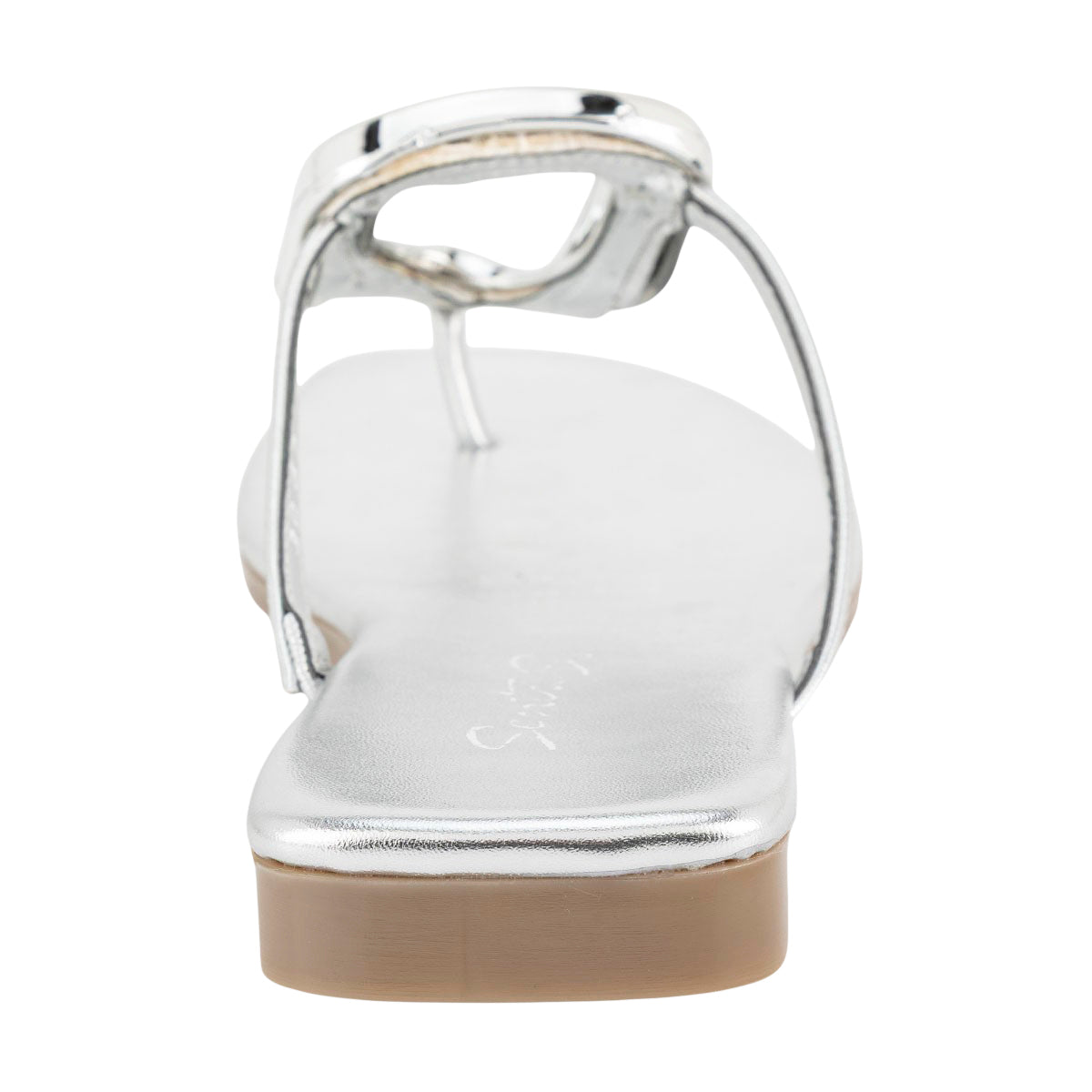 Sandalia Piso Hebilla Pulida Dama Senties 07248