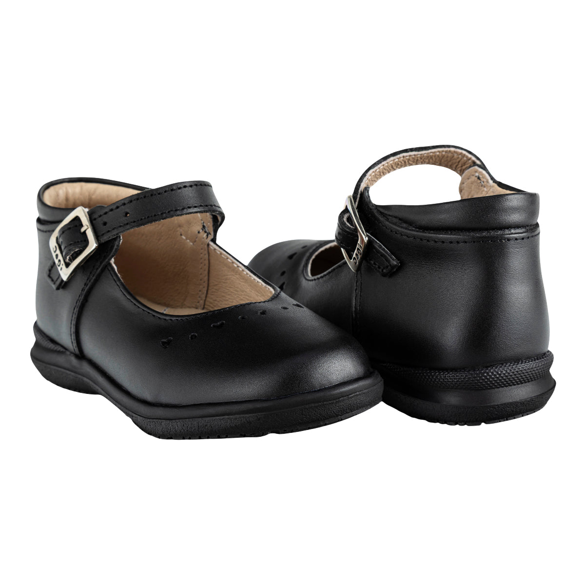 Botita Escolar Piel Para Niña Dogi 08183