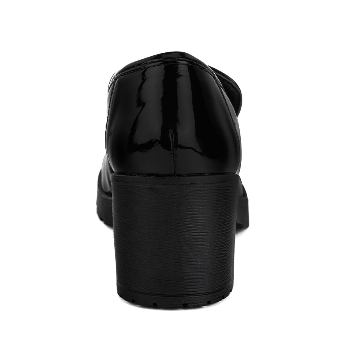 Zapato Tacón Charol Moño Fusión 04849