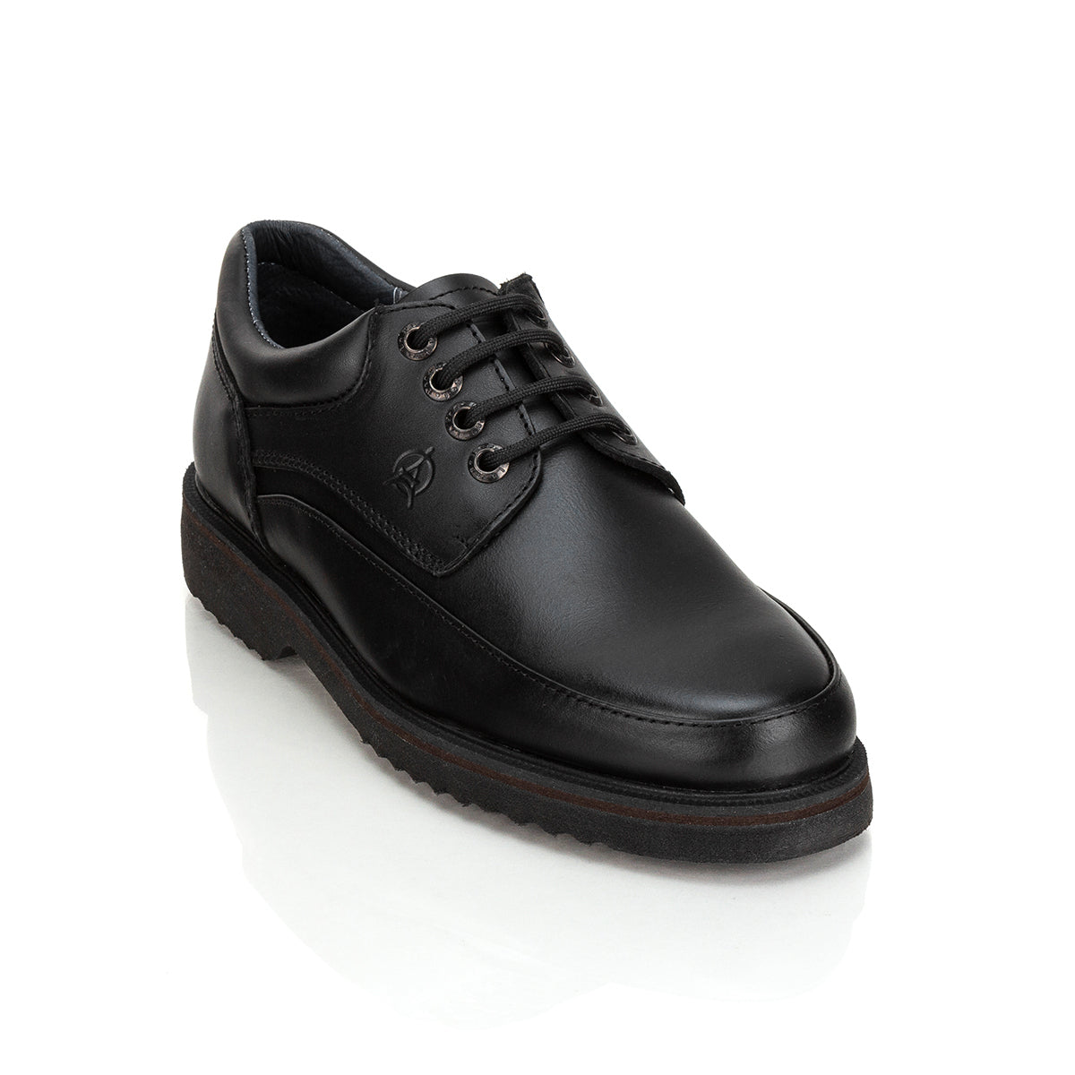 Zapato Cómodo Negro Caballero La Pag 00713