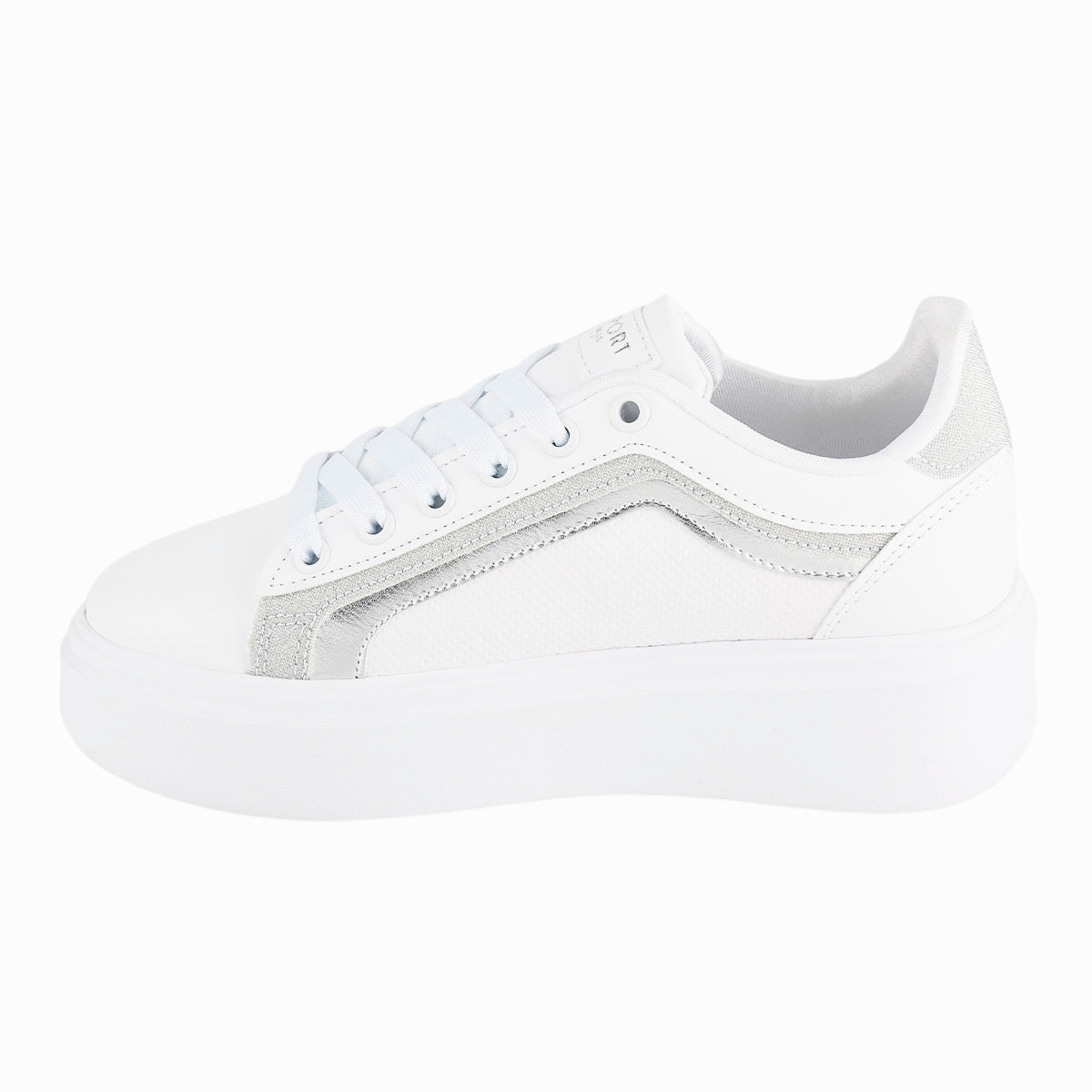 Tenis Blancos Casual Soen Para Mujer Neosport 07462 - Tres Reyes Zapaterías - México