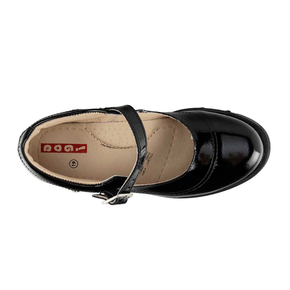 Zapato Escolar Dogi Para Niña Casual Charol 05504 - Tres Reyes Zapaterías - México