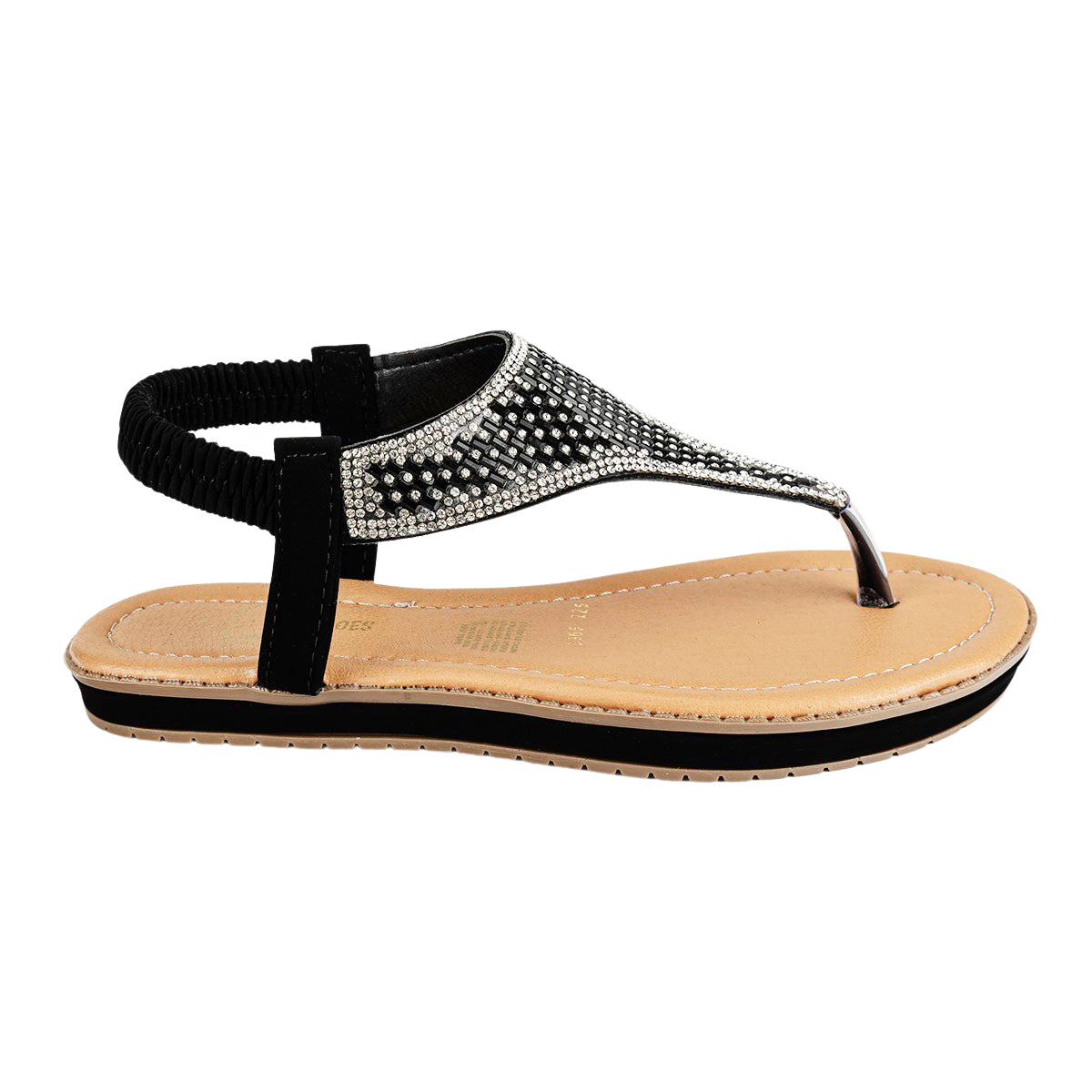 Sandalia Casual Brillos Playa Joza 04829