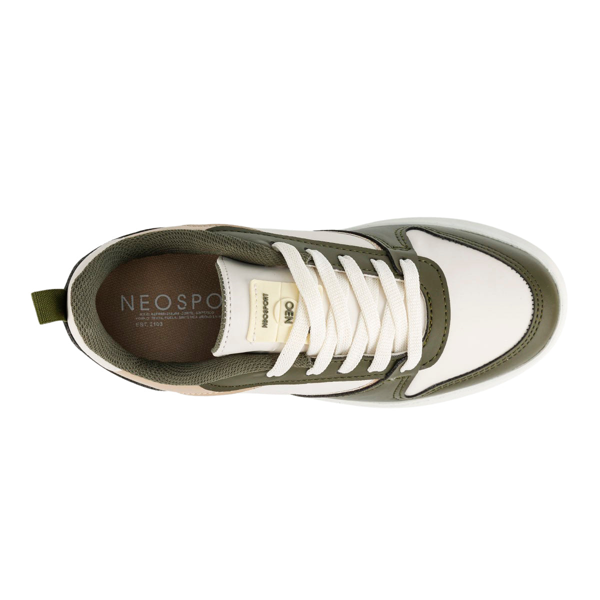 Tenis Moderno Plataforma Para Mujer Neosport 05575