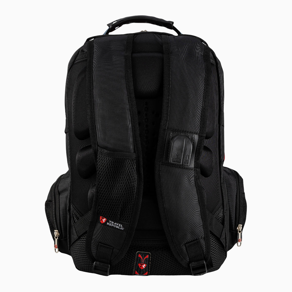 Mochila escolar color negro con vino