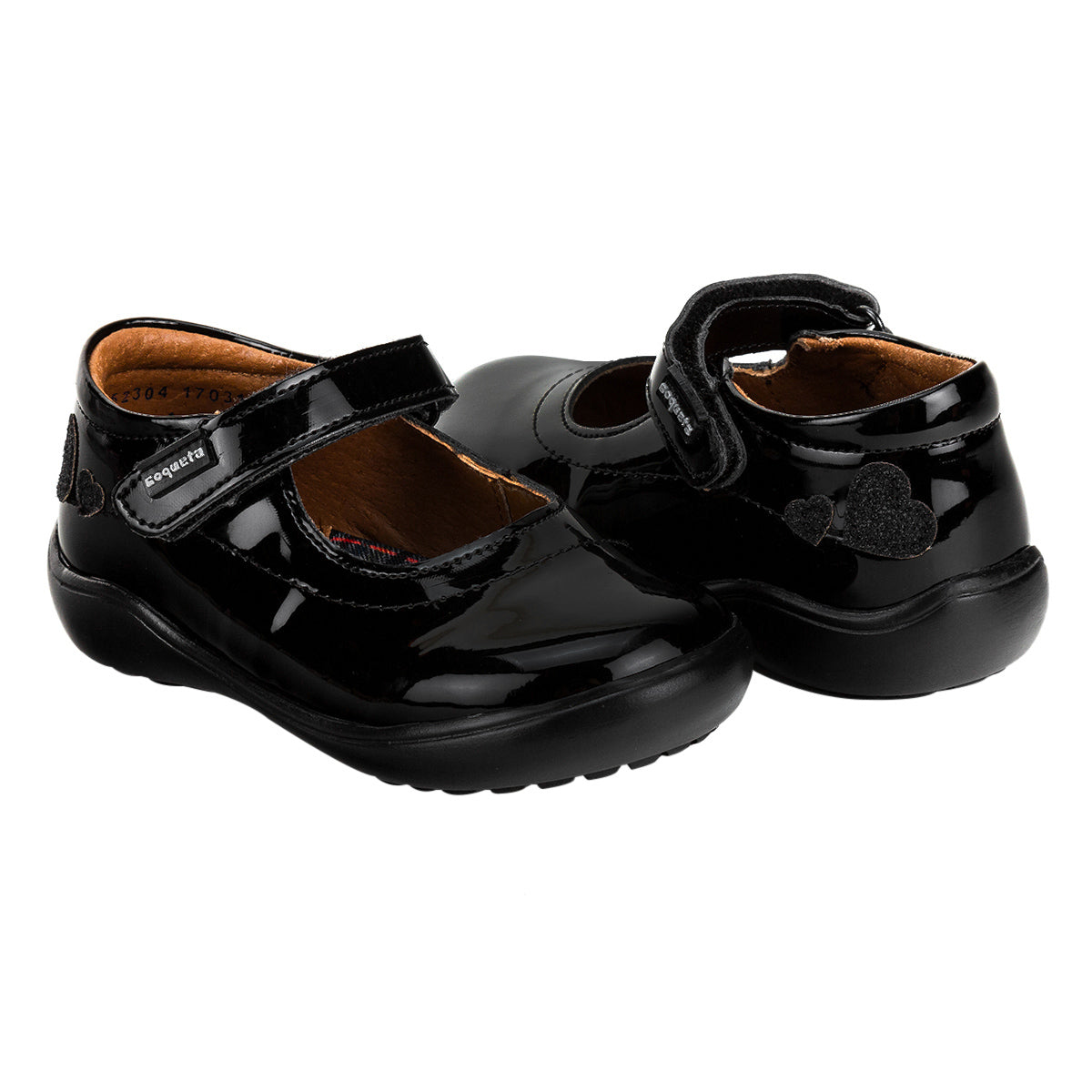 Zapato Escolar Charol Niña Coqueta 04344