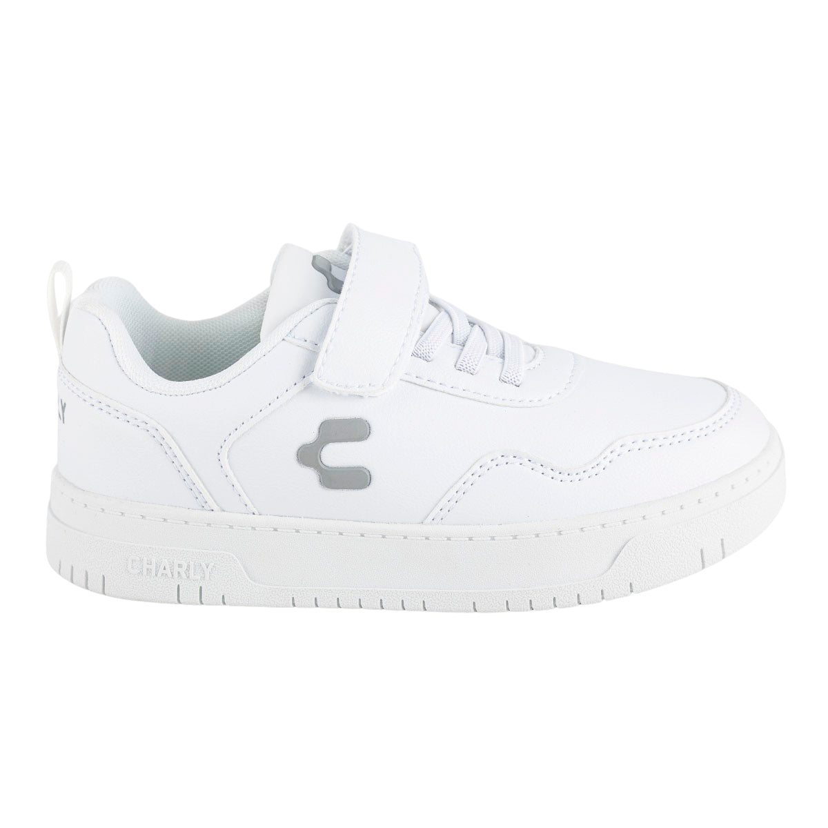 Tenis Blancos Escolar Shaq Lifestyle Moda Niño Charly 06945