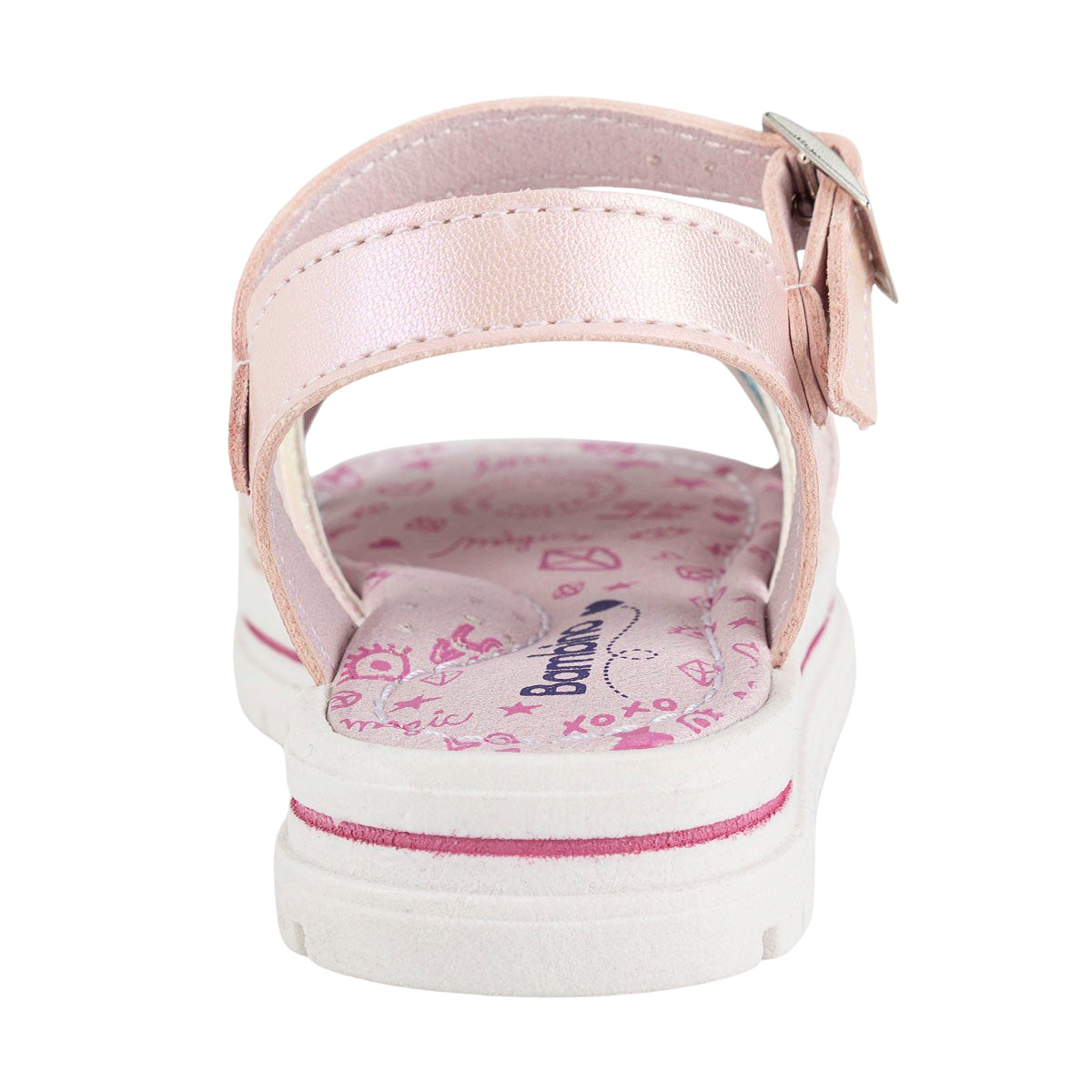 Sandalia Casual Tiras Color Niña Bambino 06692