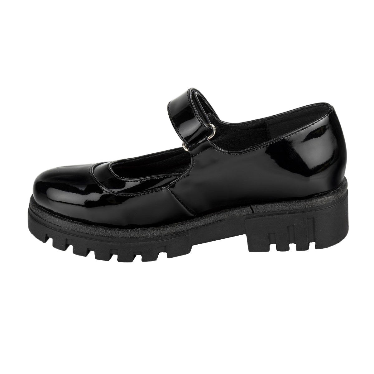 Zapato Charol Velcro Niña Touche 05435