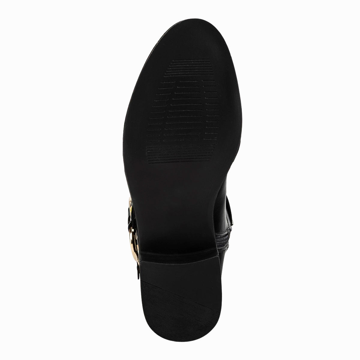 Botas Tipo Equitación Doble Hebilla Para Mujer Fusión 07966