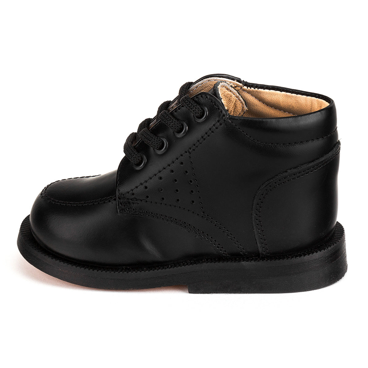 Zapato Botín Negro Ortopédico Joven Ortouno 00254