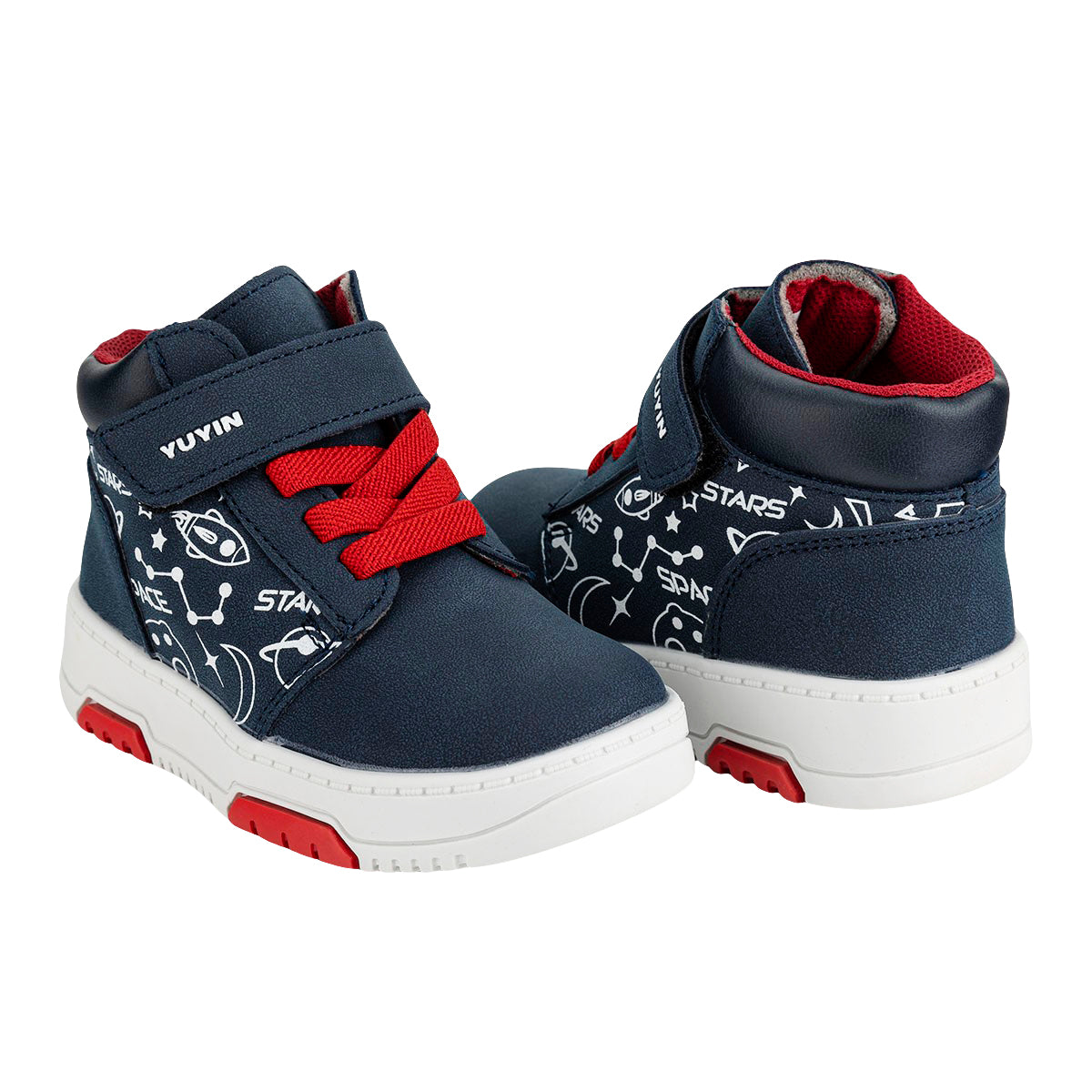 Botín Modernos Velcro Niño Yuyin 06024