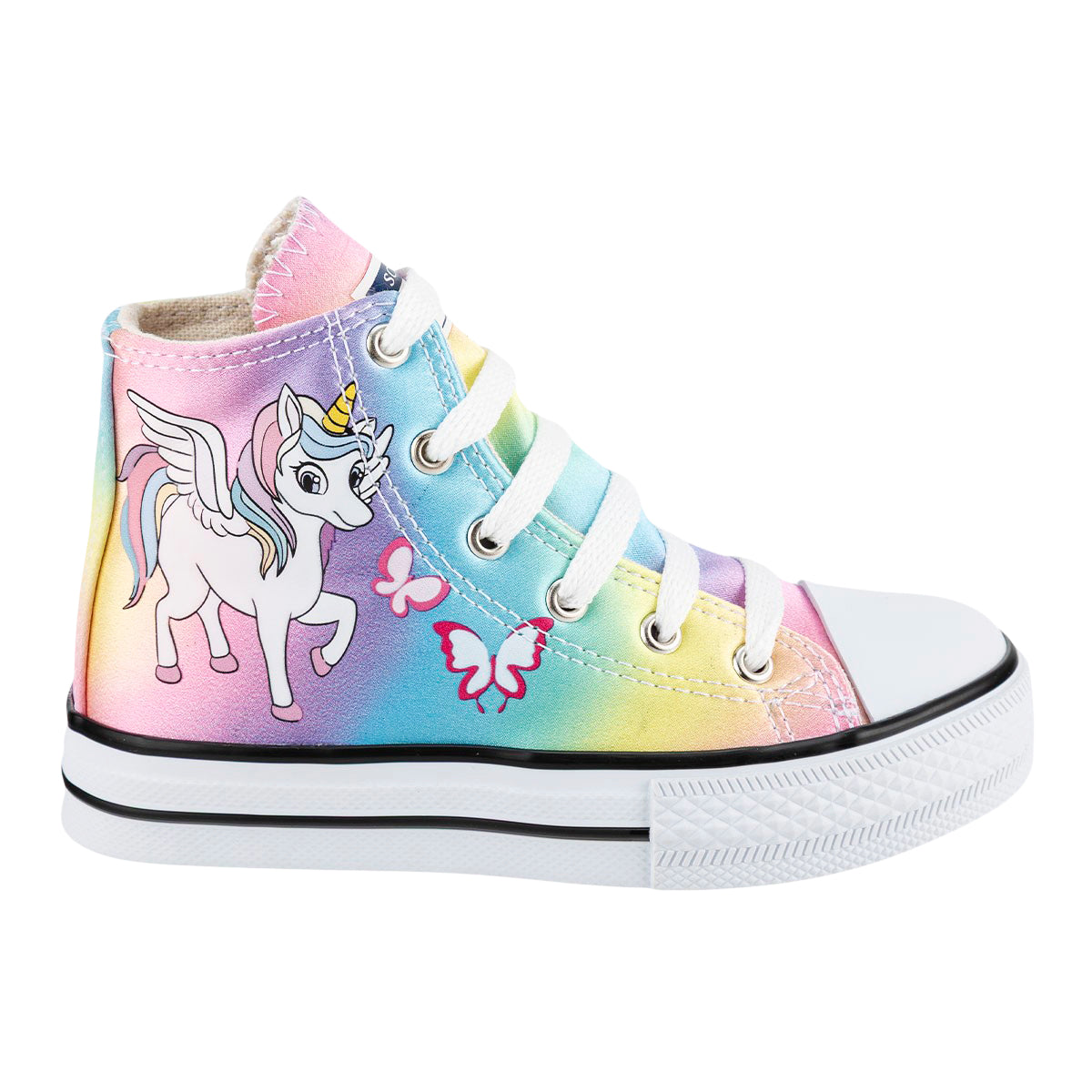 Tenis Bota Casual Unicornio Niña Scape 07310 Scape Tenis Scape Calzado con Estilo en México