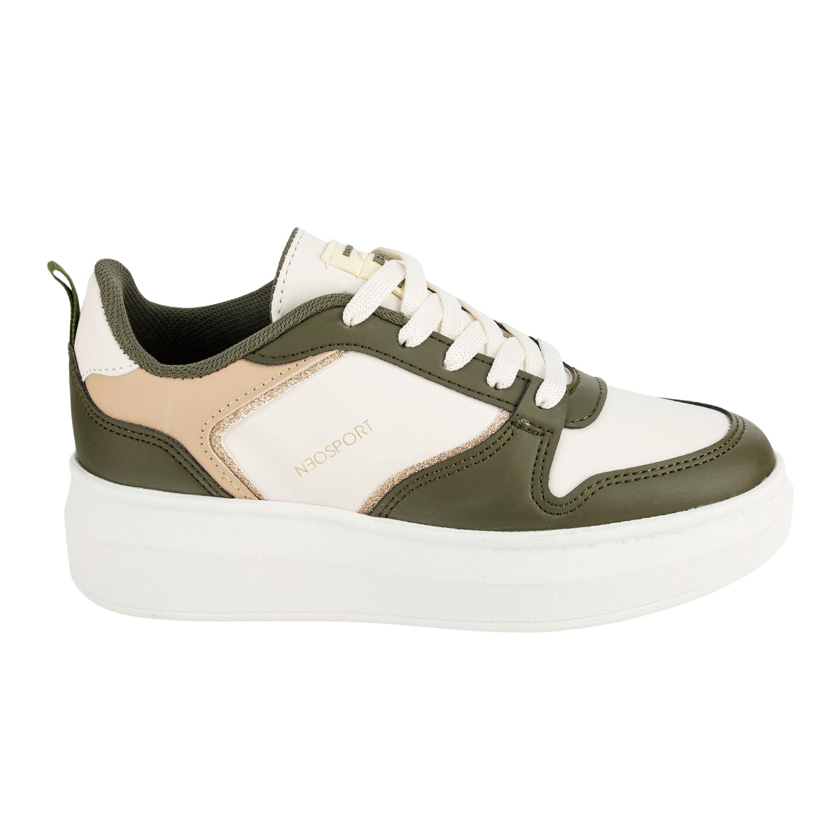 Tenis Moderno Plataforma Para Mujer Neosport 05575