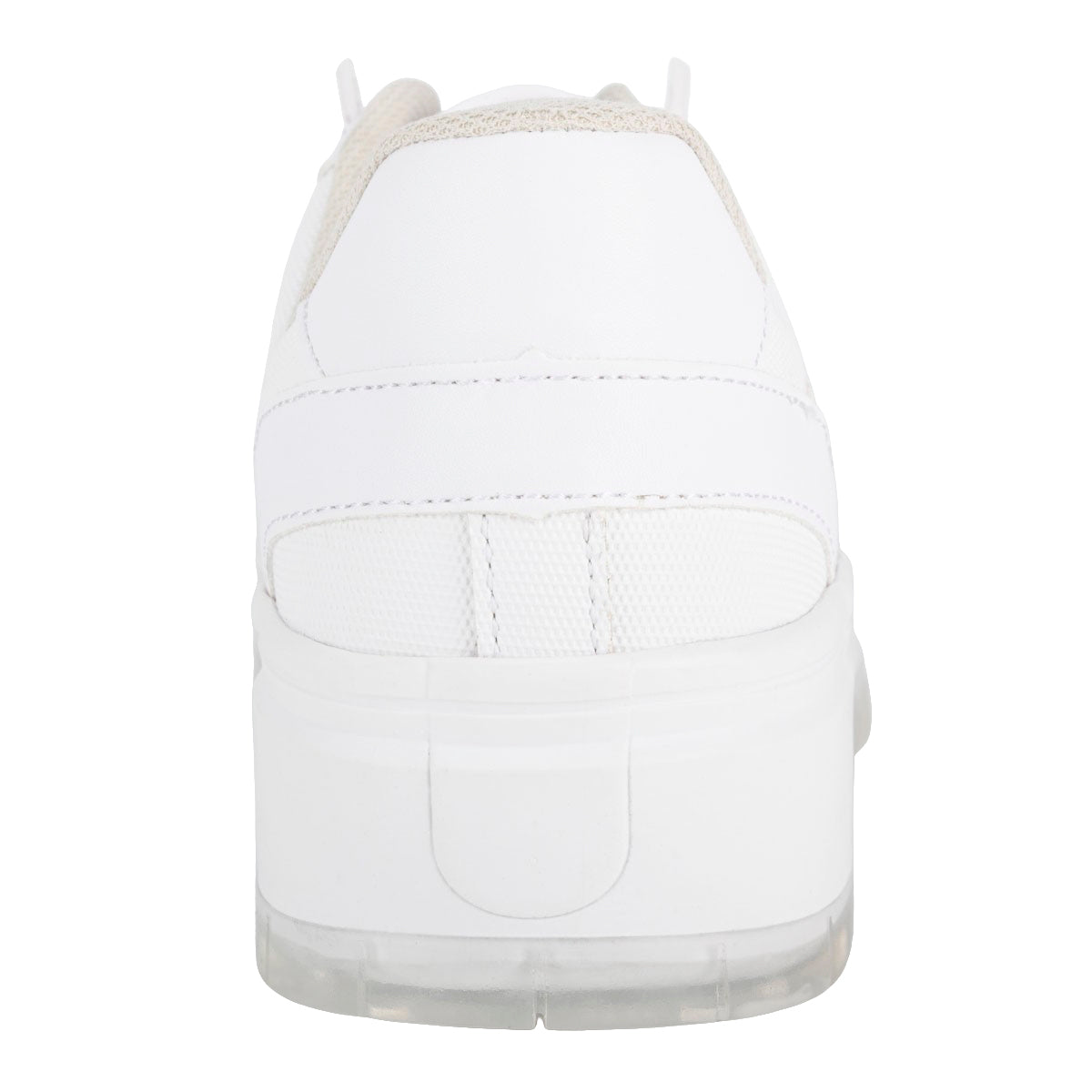 Tenis Blancos Plataforma Para Mujer Neosport 05571