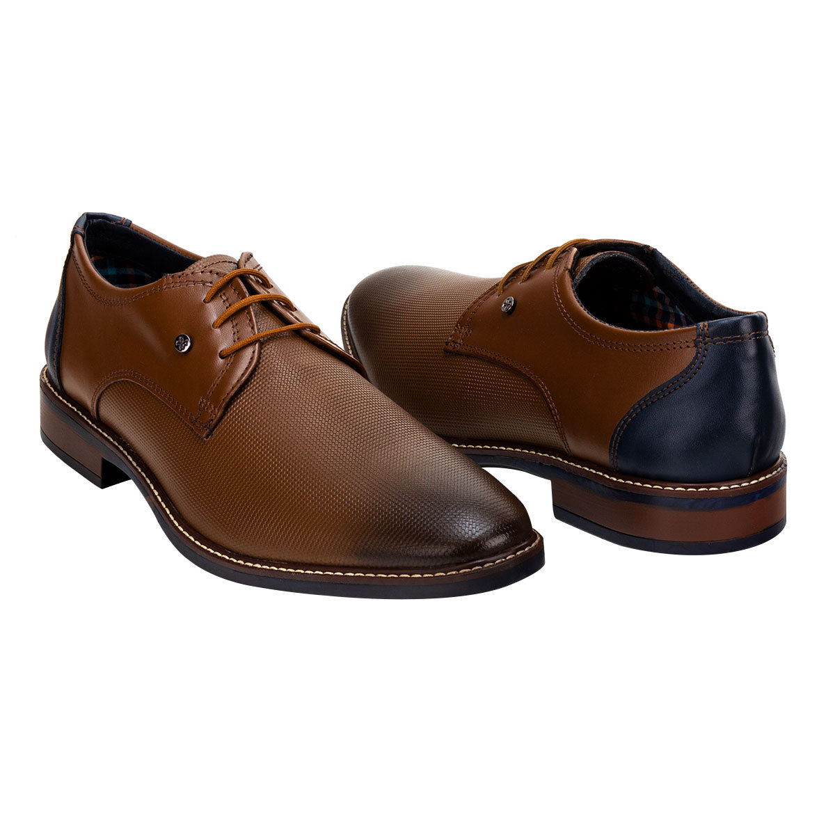 Zapato Lugo Conti Para Hombre Derby Vestir 02363/64