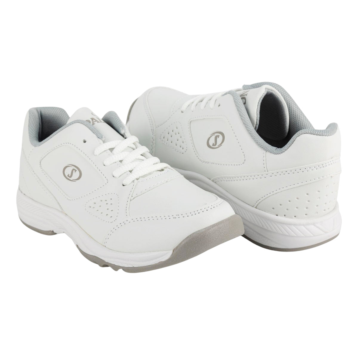 Tenis Blancos Escolar Deportivo Joven Spalding 05868