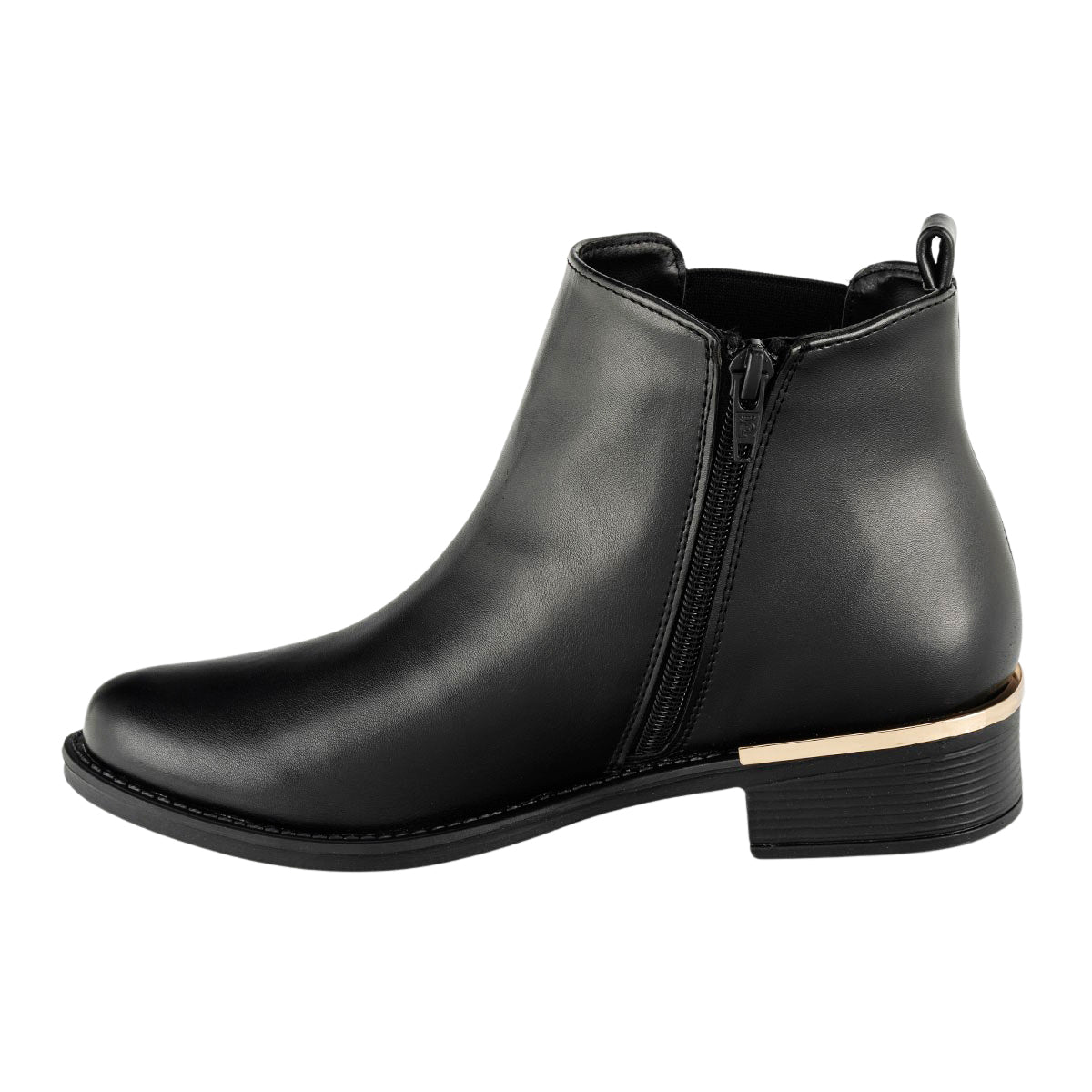 Botín Moda Casual Tacón Para Mujer Fusión 06089