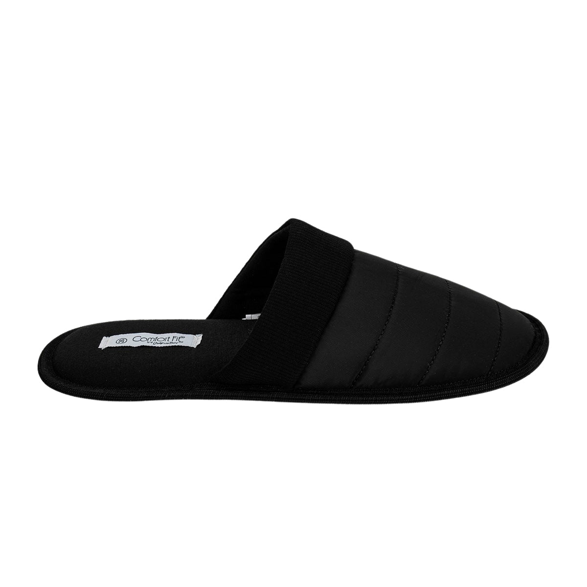 Pantufla Negro Cómoda Caballero Comfort Fit 05444