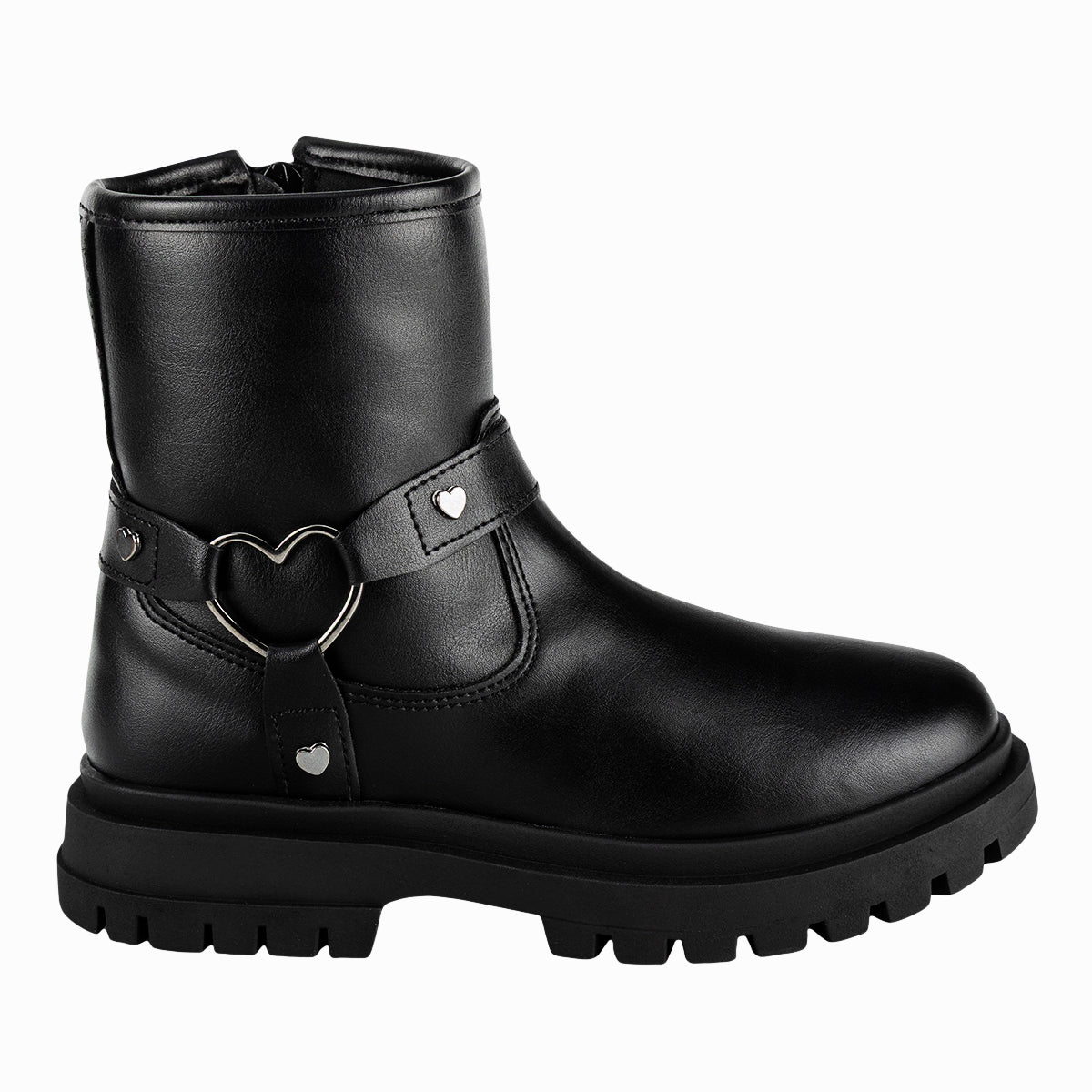 Botín Bambino Para Niña Corazón Casual 07848 Bambino Botas Bambino Calzado con Estilo en México
