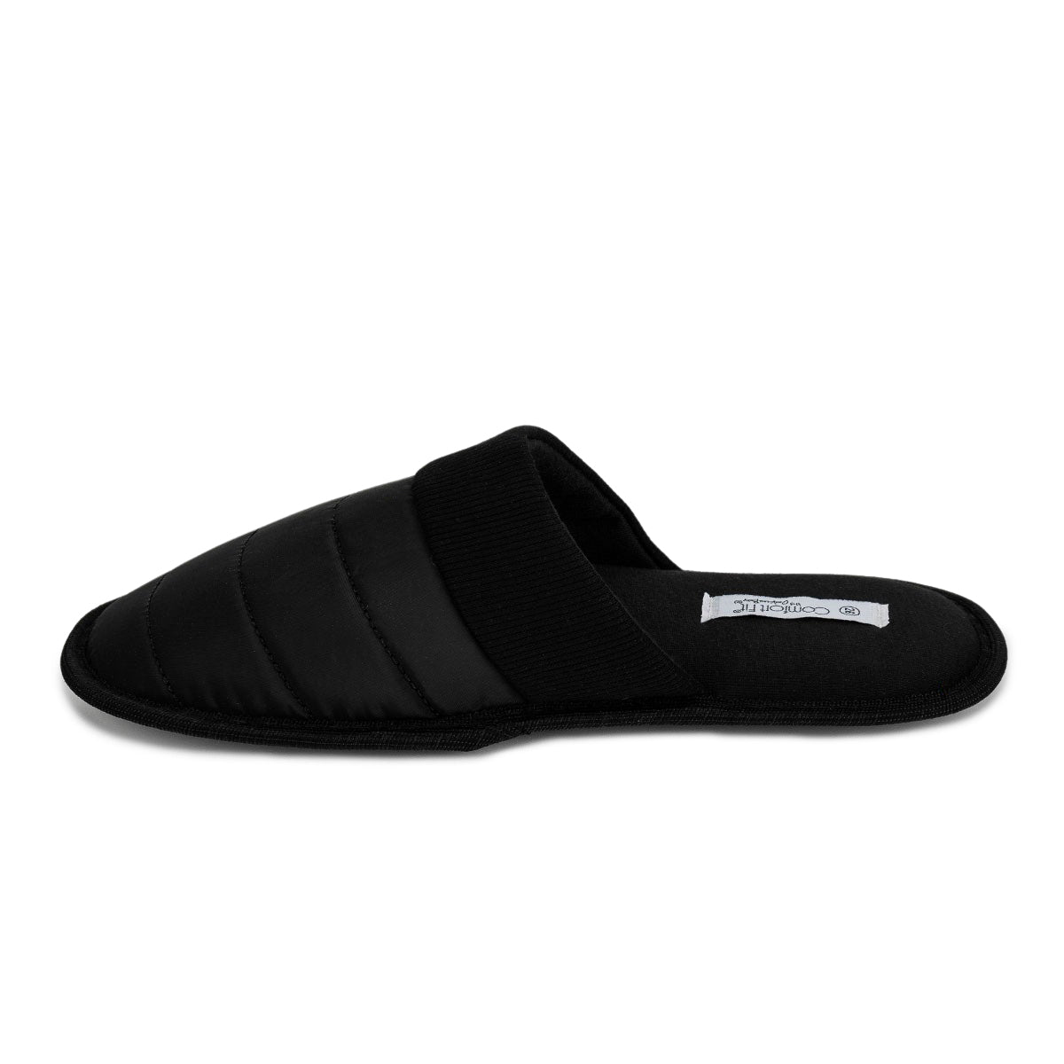 Pantufla Negro Cómoda Caballero Comfort Fit 05444