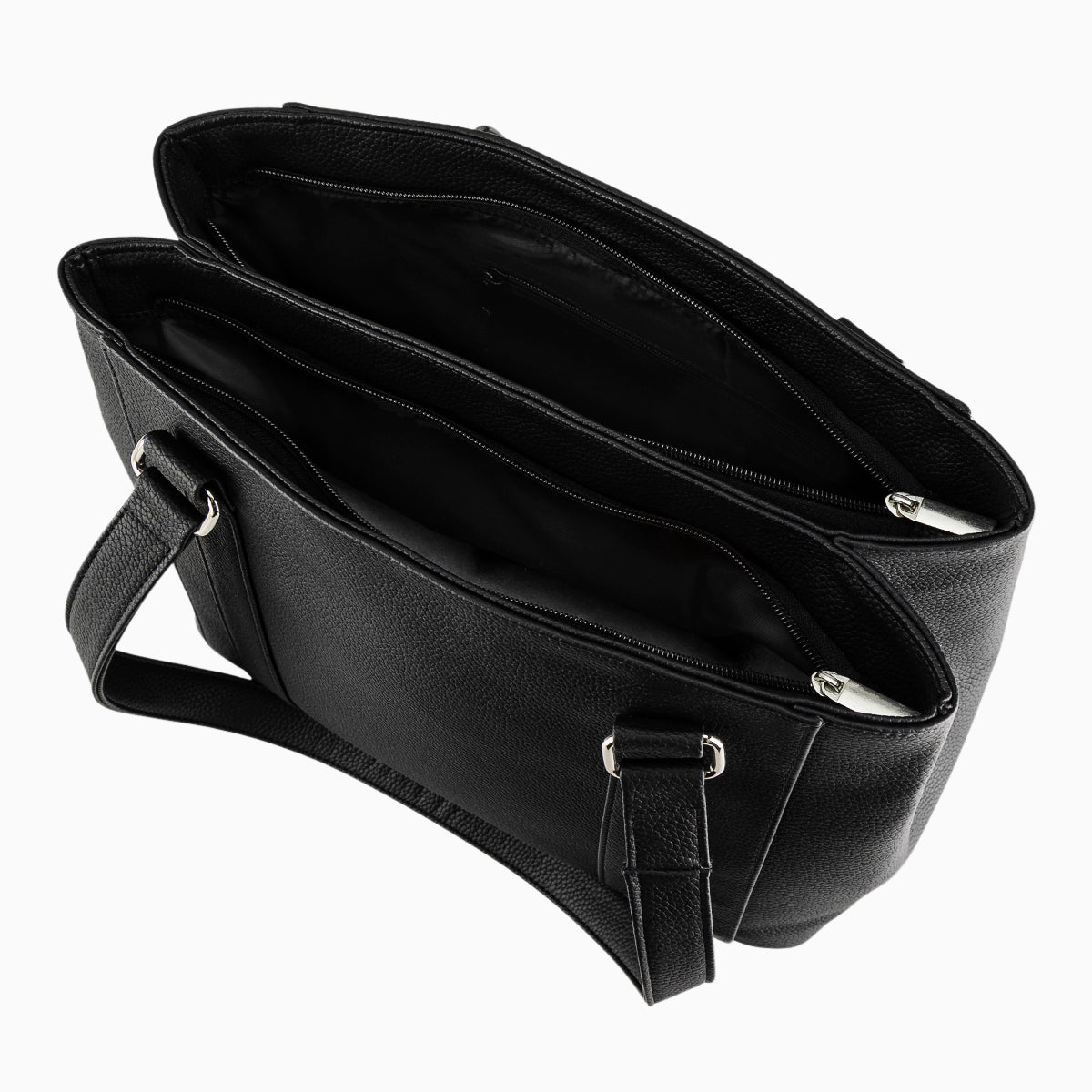 Bolsa color negro de la marca Roger