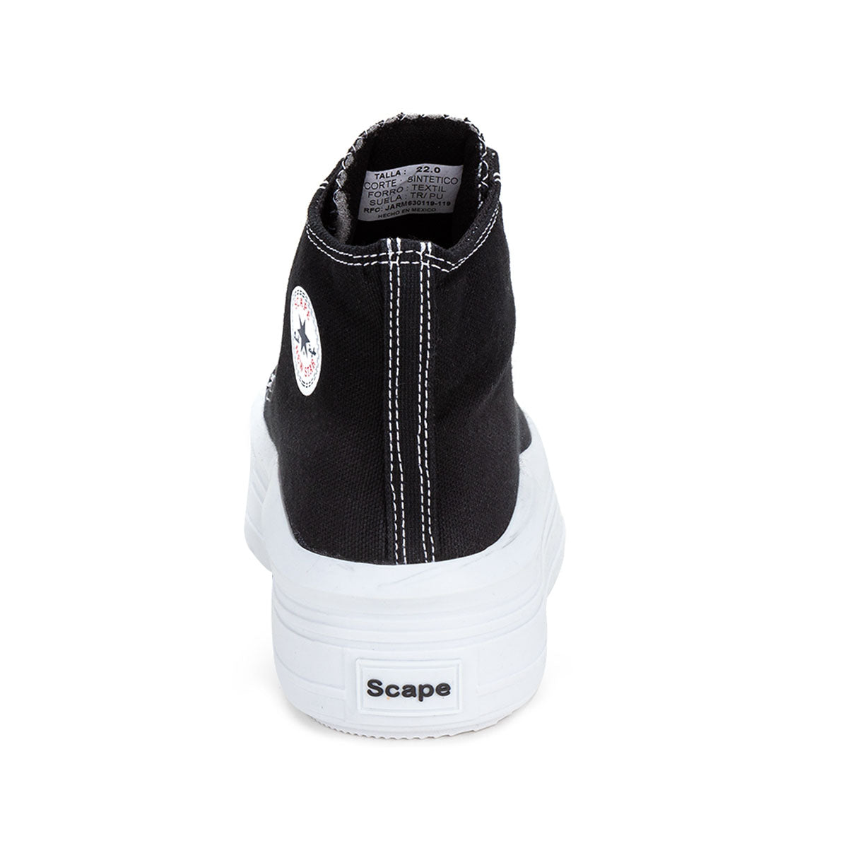 Tenis Blancos Escolar Casual Niña Scape 03535-37