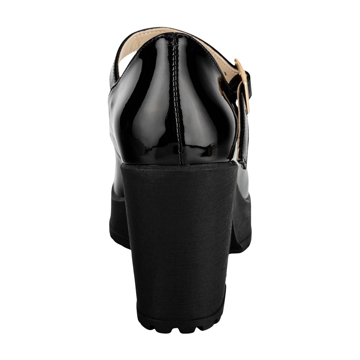 Zapato Tacón Mary Jane Dama Happy Shoes 07428