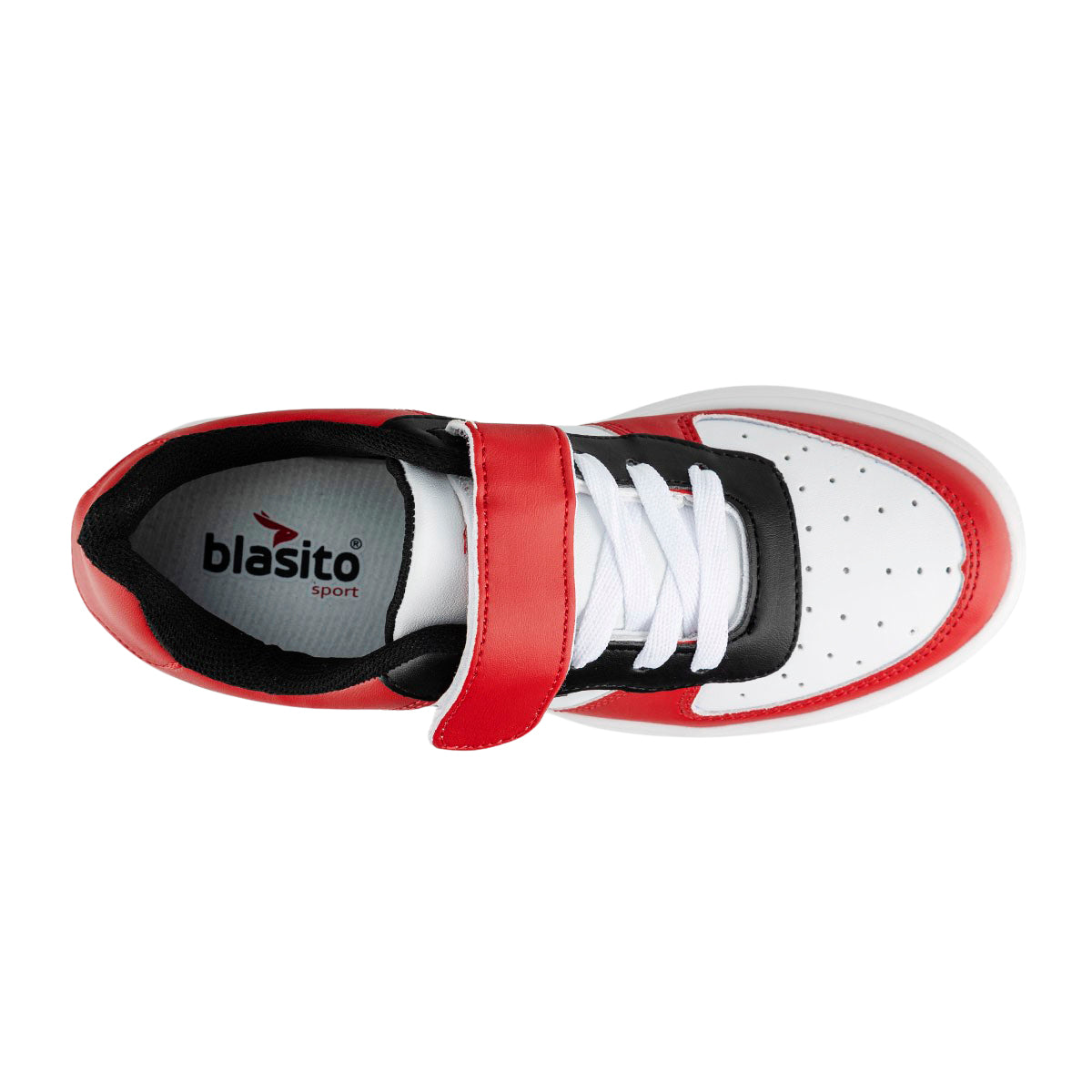 Tenis Casual Niño Rojo Blasito 06125