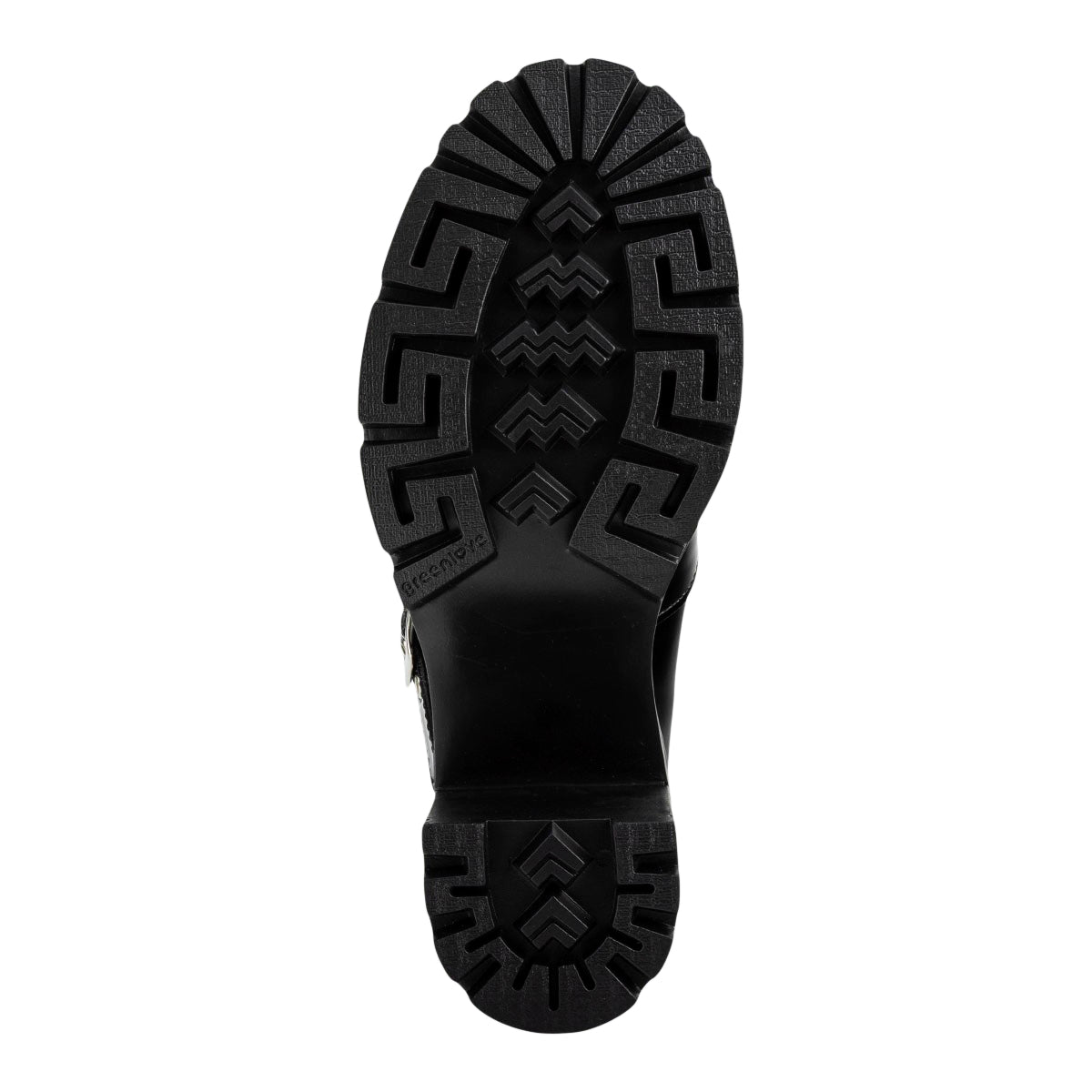 Zapato Tacón Hebilla Para Mujer Green Love 06760