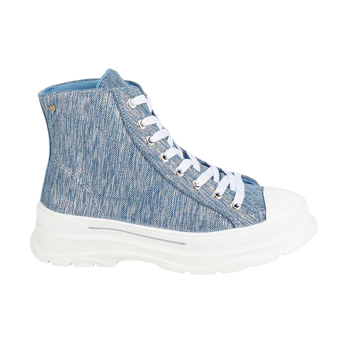 Tenis Moda Urbano Mezclilla Niña Bambino 05223