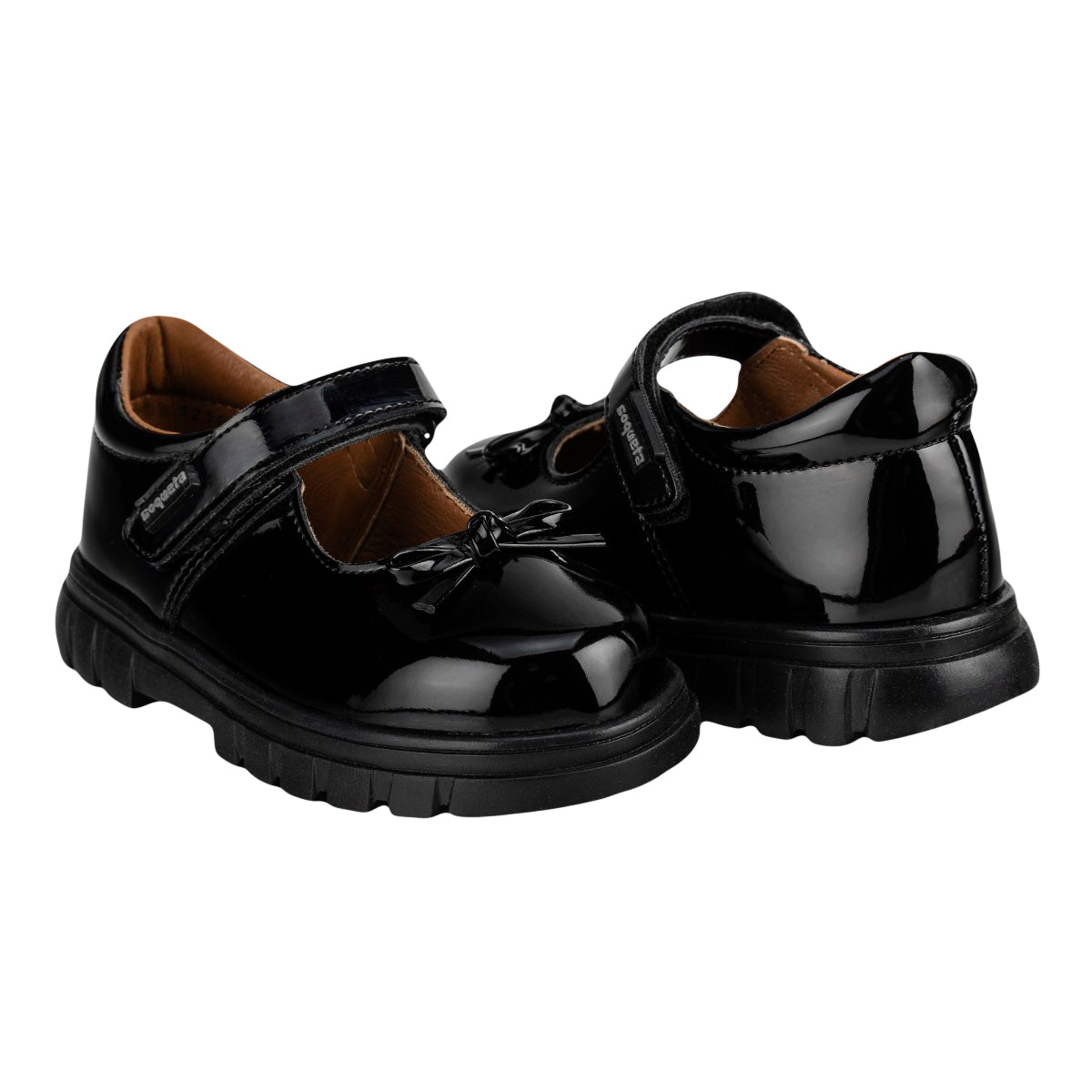 Zapato Escolar Casual Moño Niña Coqueta 07216