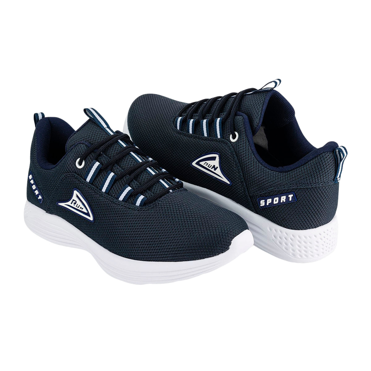 Tenis Deportivo Moda Joven Stampa 06053/55 Marino-Negro