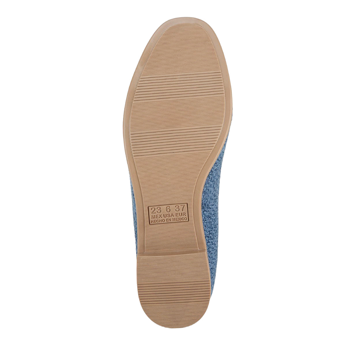 Zapato Casual Moño Para Mujer Stampa Oro/Marino 06430-31