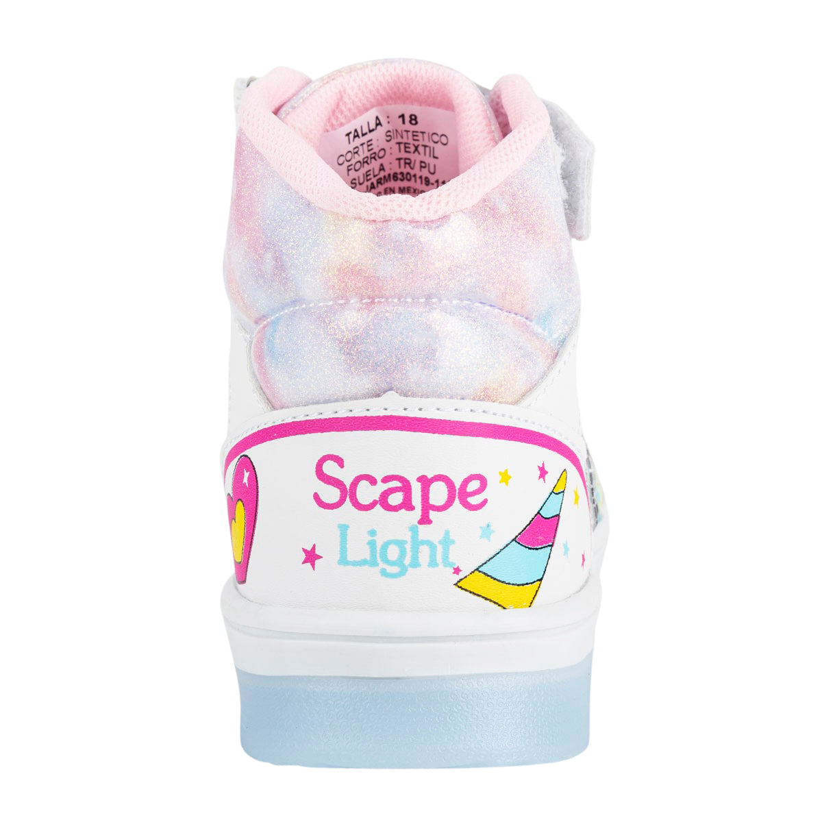 Tenis Moderno Casual Unicornio Niña Scape 06296 - Tres Reyes Zapaterías - México