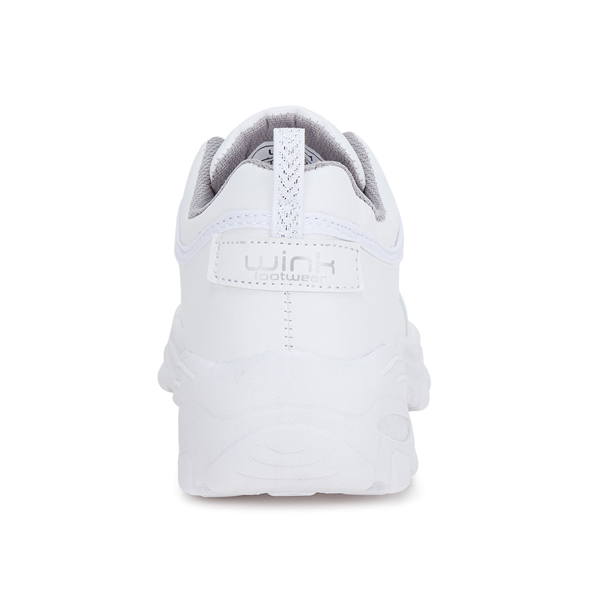 Tenis Blancos Escolar Moda Joven Wink 01572