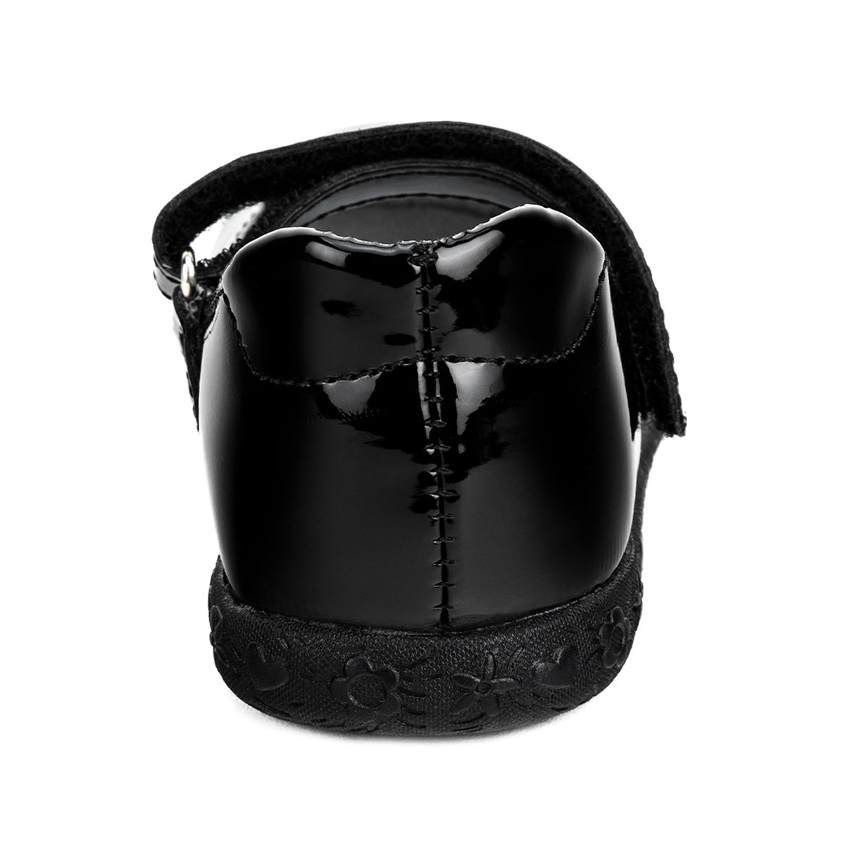 Zapato Charol Velcro Gatito Lucho 04359