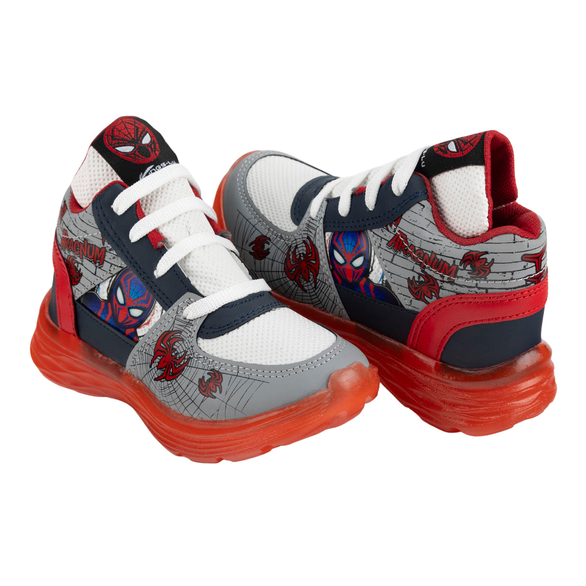 Tenis Moda Spider Man Niño Kings Lu 06312