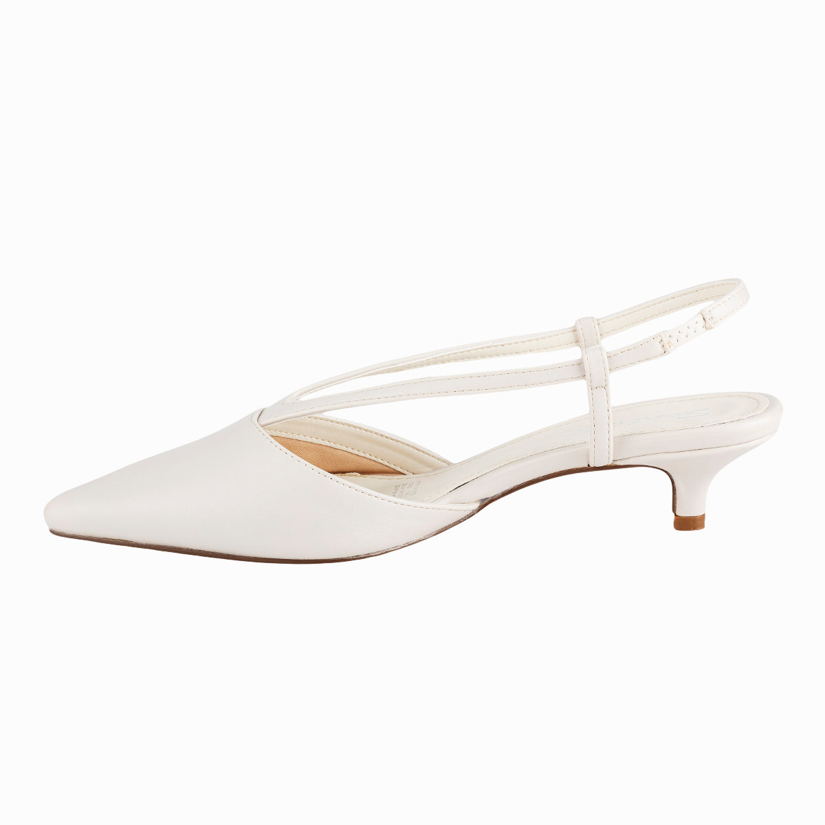 Zapatilla Kitten Heels Tira al Talón Dama Senties 07288