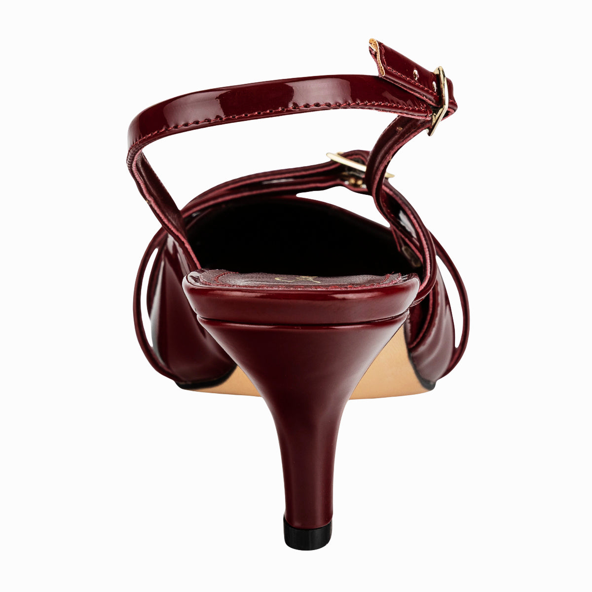Zapatilla Fiesta Graduación Slingback con Hebillas Para Mujer Senties 07290-91