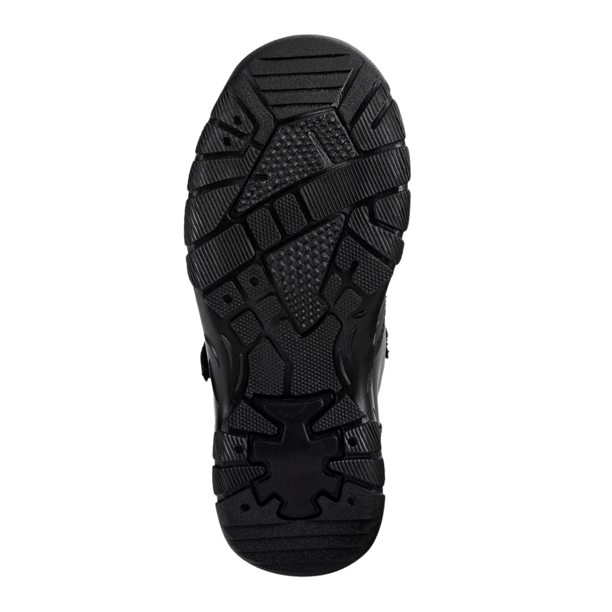 Bota Botín Escolar Velcro Negro Niño Bambino 05386