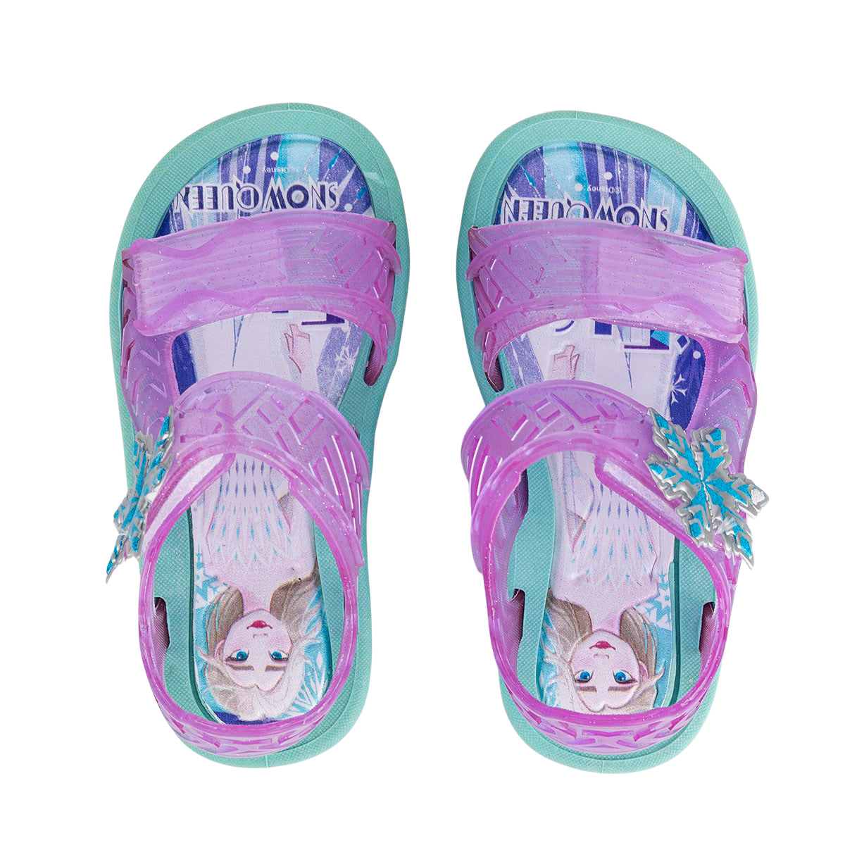 Sandalia Bubble Gummers Para Niña Playa Frozen 05496